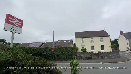 Tenby and Kilgetty train stations experience vandalism and anti-social issues
