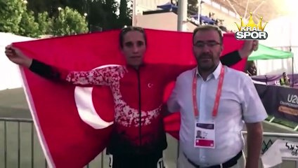 Genç atlet Dilek Koçak Avrupa şampiyonu