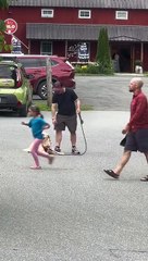 Cão faz birra e 'atira-se' para o chão para não caminhar. Eis o vídeo