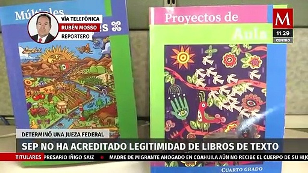 Jueza determina que SEP no ha acreditado legitimidad de libros de texto