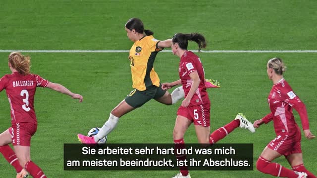 Perisset über Kerr: 'Sie neckt immer gerne'