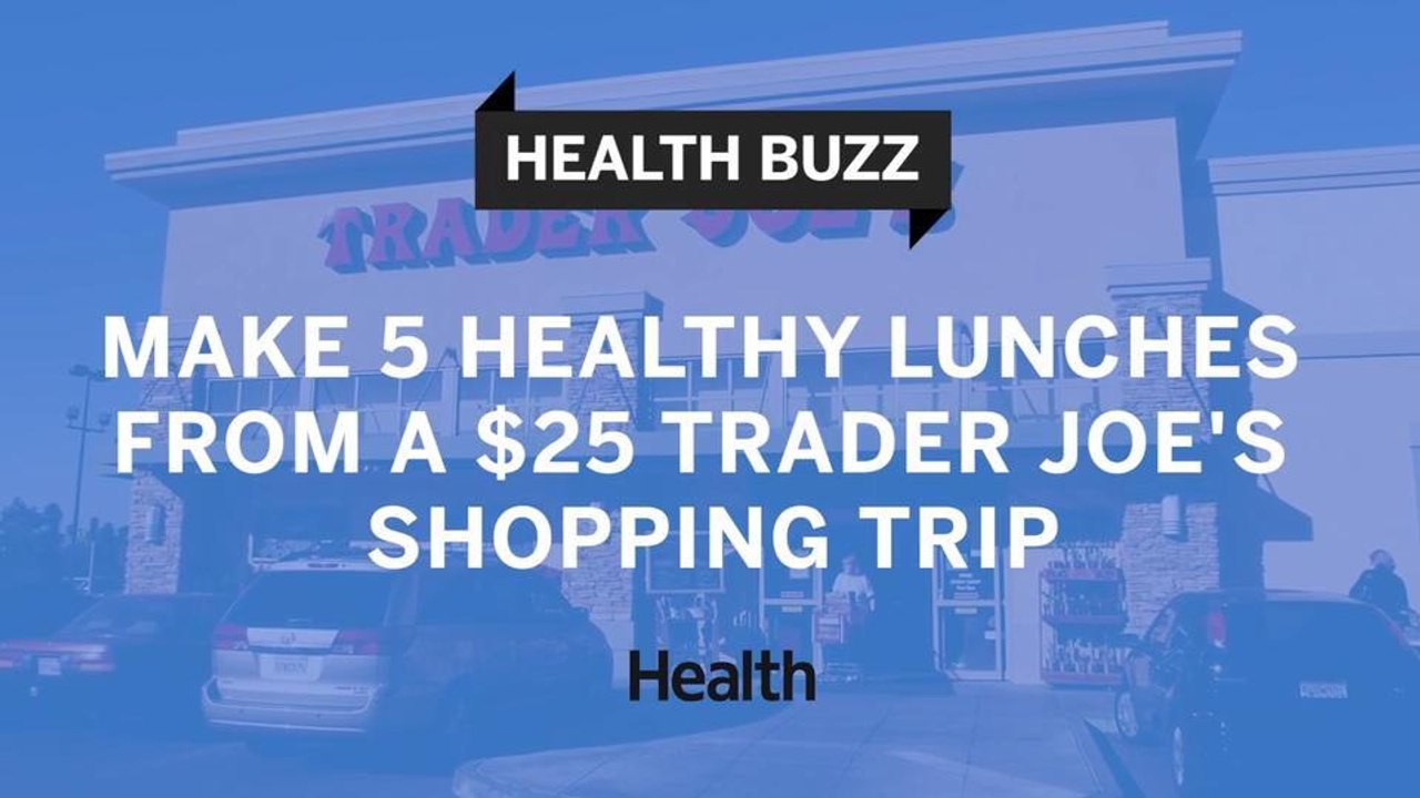 How to Make 5 Healthy Lunches from a $25 Trader...