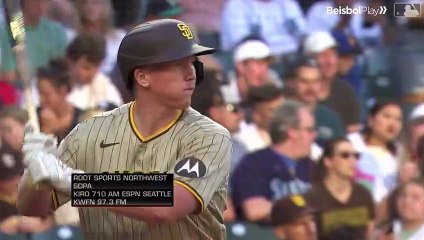 Resumen Padres de San Diego vs Marineros de Seattle MLB 08-08-2023