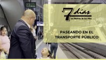 Enrique Alfaro se sube al Tren Ligero