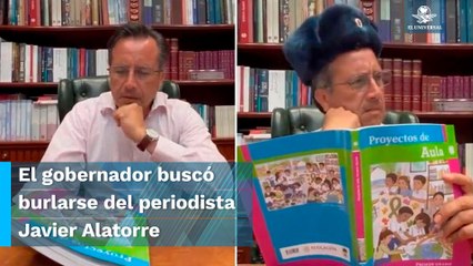 Cuitláhuac García se burla de las preocupaciones de la “derecha” ante los nuevos libros de la SEP