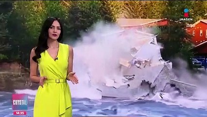 Evacuan a cientos en Noruega por el sistema tormentoso "Hans"