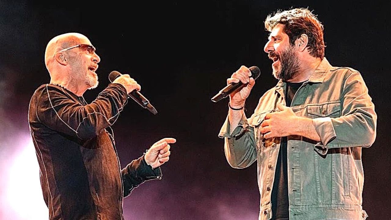Patrick Fiori rayonne aux côtés de Florent Pagny à Ajaccio, un démenti éclatant aux rumeurs