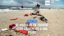 EEUU  | Un tiburón hiere gravemente a una mujer en una playa de Nueva York