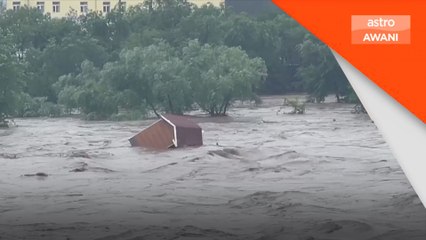 Puluhan maut dan hilang hujan paling lebat di China