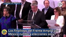 Los finalistas del Frente Amplio por México rumbo a elecciones 2024 ¿Qué sigue?