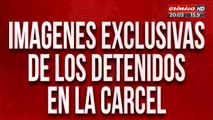 Crimen de Morena: imagenes exclusivas de los detenidos en la cárcel