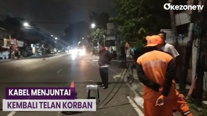 Kabel Menjuntai Telan Korban di Palmerah, Pengendara Tercekik
