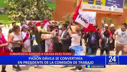 Pasión Dávila: continúan críticas por su designación como presidente de la Comisión de Trabajo