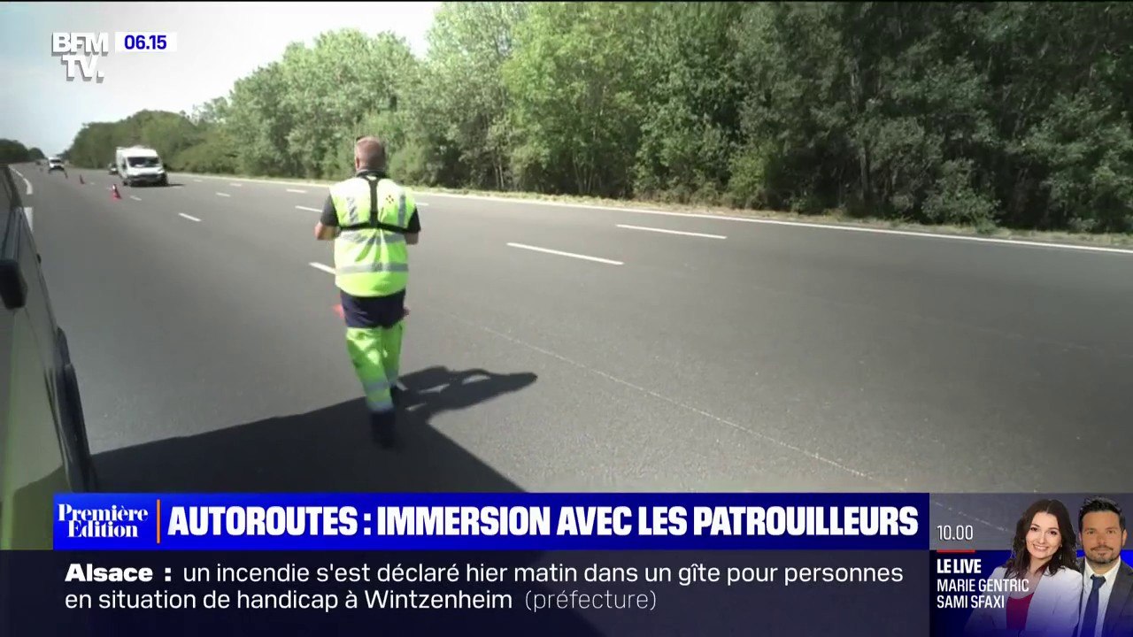 Autoroutes: rencontre avec Bryan, patrouilleur sur l'A10 depuis 10 ans