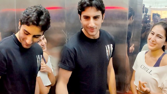 Sara Ali Khan का भाई Ibrahim Ali Khan के साथ जिम जाते वक्त दिखा बहुत ही क्यूट अंदाज़