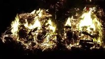 Vali Çakır: “Yangın kontrol altına alındı, soğutma çalışmaları devam ediyor”