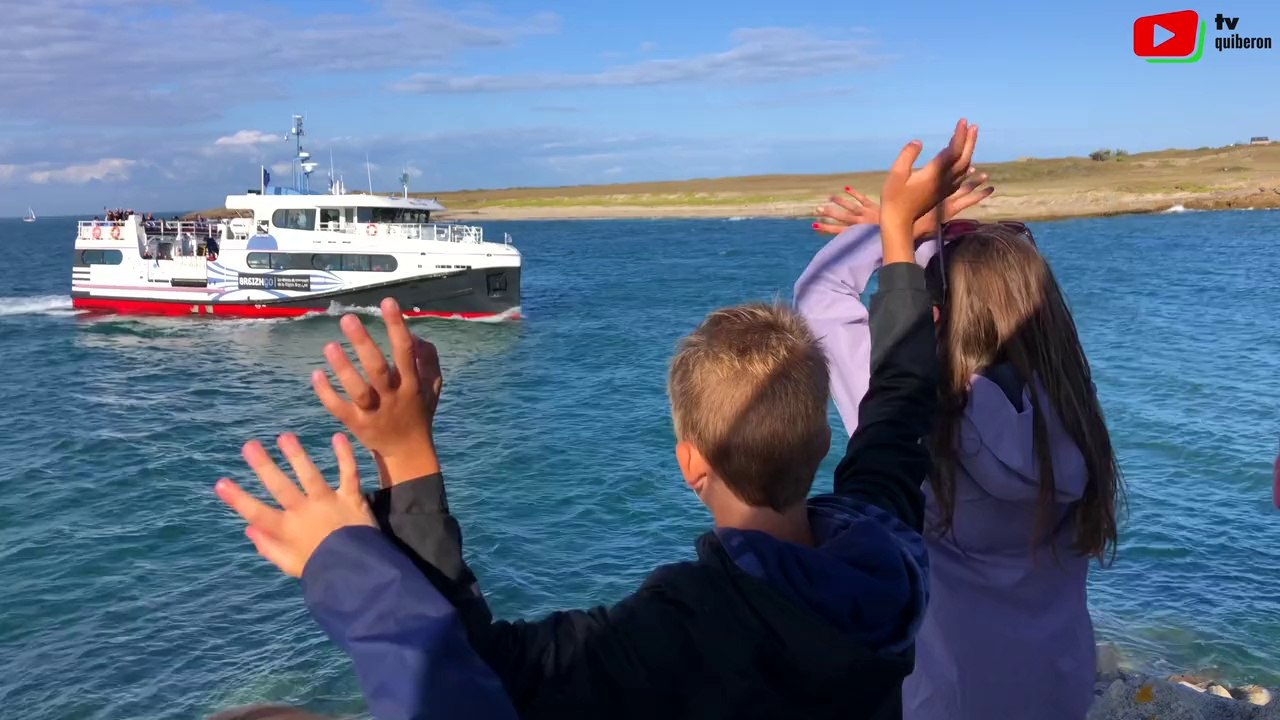 Île de Hoëdic | Début des vacances d'Août 2023 | TV Quiberon 24/7