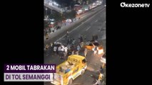 2 Mobil Tabrakan Hebat di Tol Semanggi, 1 Orang Tewas