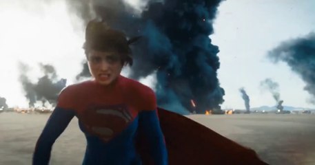 The Flash (2023) Supergirl & General Zod, BatmanMichaelKeaton Fight Scene _ HD Scene