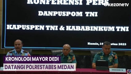 Terungkap Kronologi Mayor Dedi Datangi Polrestabes Medan dengan Bawa Pasukan