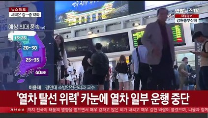 Video herunterladen: [뉴스현장] 태풍 '카눈' 한반도 관통…전국 곳곳 피해 속출