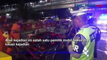 2 Mobil Terlibat Tabrakan di Tol Semanggi, 1 Orang Tewas