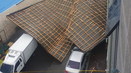 대구에서 충주로 북상...제보로 본 태풍 '카눈' 상황 / YTN
