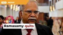 Ramasamy quits DAP