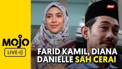 Farid Kamil lafaz cerai talak satu kepada Diana Danielle