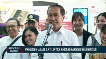 Ditemani Selebritas, Presiden Jokowi Kembali Jajal LRT Jabodebek!