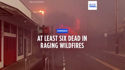 At least 36 people have died in fires burning through Hawaii, county reports