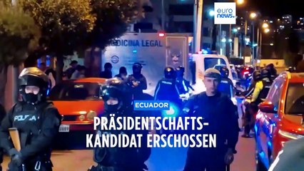 Ecuador: Ausnahmezustand nach tödlichem Schuss auf Präsidentschaftskandidat