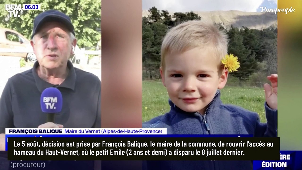 Disparition d'Émile (2 ans) : Ses proches "importunés", une lourde décision prise... "J'avais pourtant été très clair"