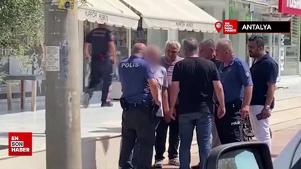 Antalya'da balkon demirlerinden sarkan genç kadın, polisin çabasıyla ikna edildi
