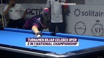 Kalahkan Irwanto di Final, Andri Sabet Juara Turnamen Biliar Celebes Open 2 in 1 National Championship