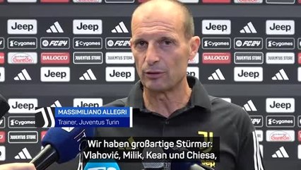 Allegri schließt Vlahović-Verkauf nicht aus