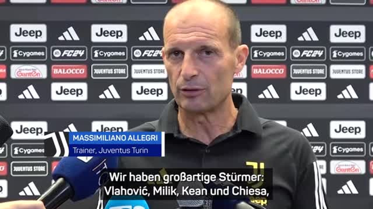 Allegri schließt Vlahović-Verkauf nicht aus