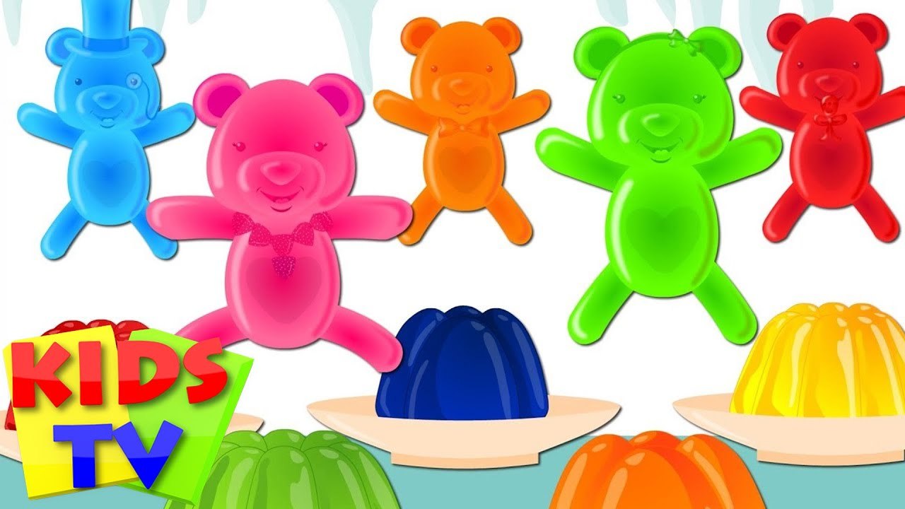 Jelly Bears Finger Family Kindergarten Nursery Rhymes For Children