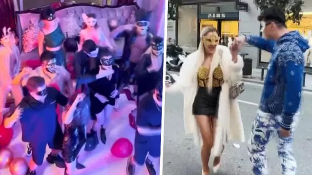 İstiklal Caddesi'nde yüzü maskeli kişiler dolar saçmıştı! 13 kişi gözaltına alındı