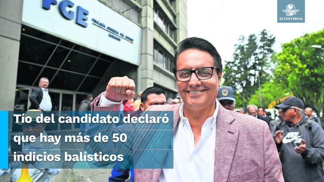Asesinan al candidato presidencial de Ecuador, Fernando Villavicencio