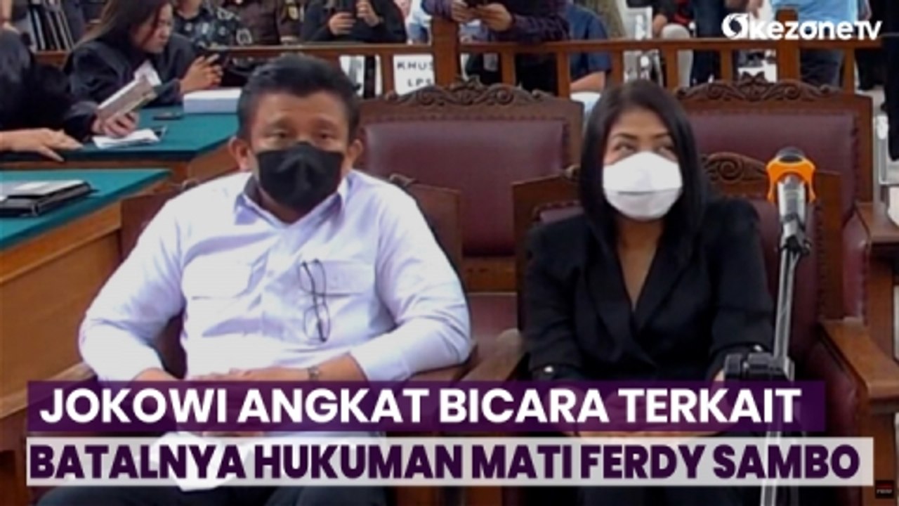 MA Batalkan Hukuman Mati Ferdy Sambo, Jokowi: Kita Hormati Proses Hukum ...