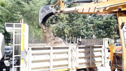 Début des travaux de rénovation de la conduite d'eau à Antalya Elmalı