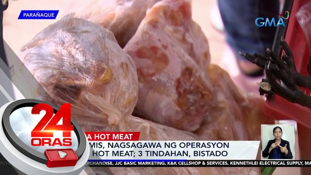 DA at NMIS, nagsagawa ng operasyon kontra hot meat; 3 tindahan, bistado | 24 Oras