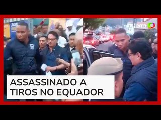 Fernando Villavicencio: veja o momento em que candidato à presidência do Equador sofre atentado