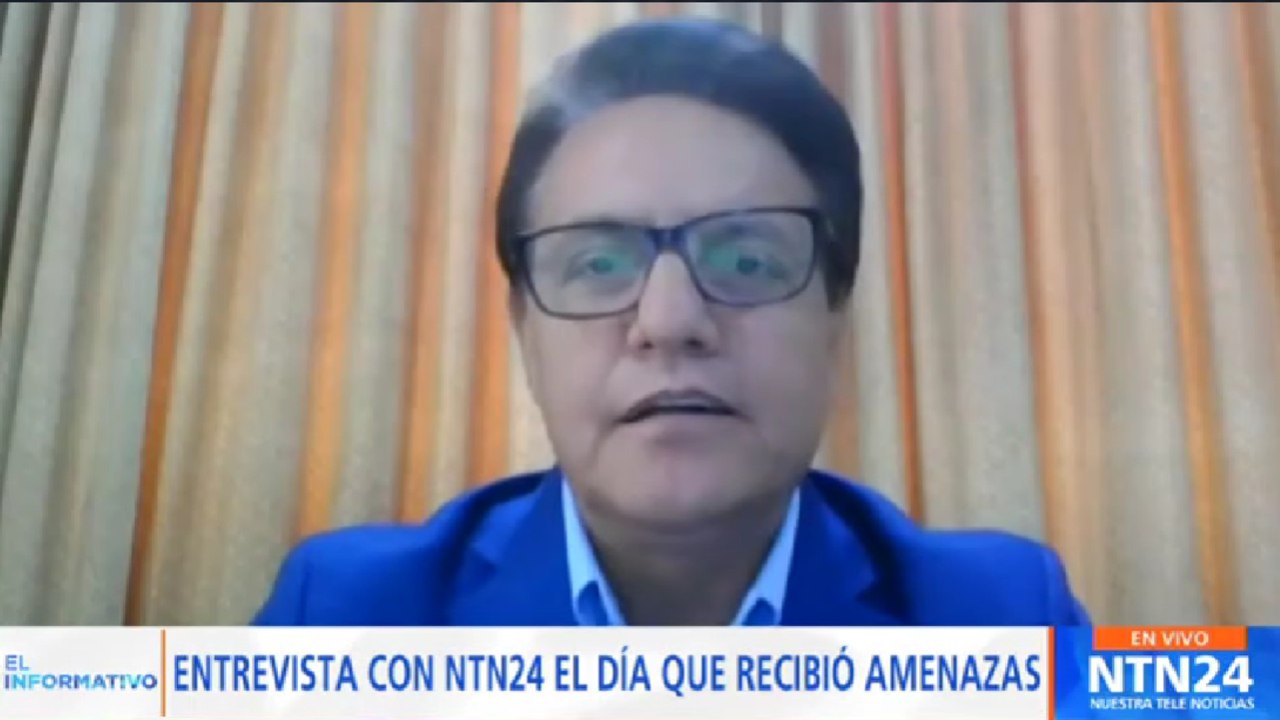Días antes de ser asesinado Fernando Villavicencio denunció en NTN24 que recibió amenazas