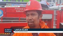 Diduga Korsleting Listrik Satu Unit Mobil Terbakar di Jalan Raya Hebohkan Warga