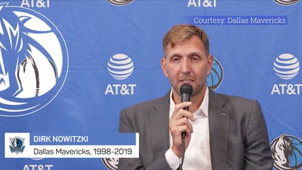 “It was a great ride” - Dirk reflects on best moments as he’s inducted into NBA Hall of Fame