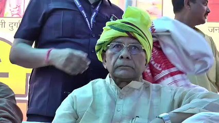 विश्व आदिवासी दिवस कार्यक्रम में हुए शामिल