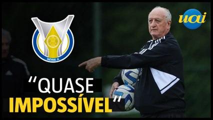 Felipão revela projeção de pontos e meta no Brasileiro