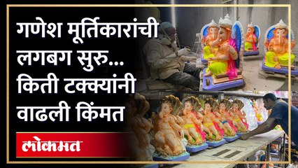 गणेश मूर्तिकारांची अशी सुरु आहे तयारी...कोणत्या मुर्त्यांना आहे जास्त मागणी? हा व्हिडिओ पाहाच  !